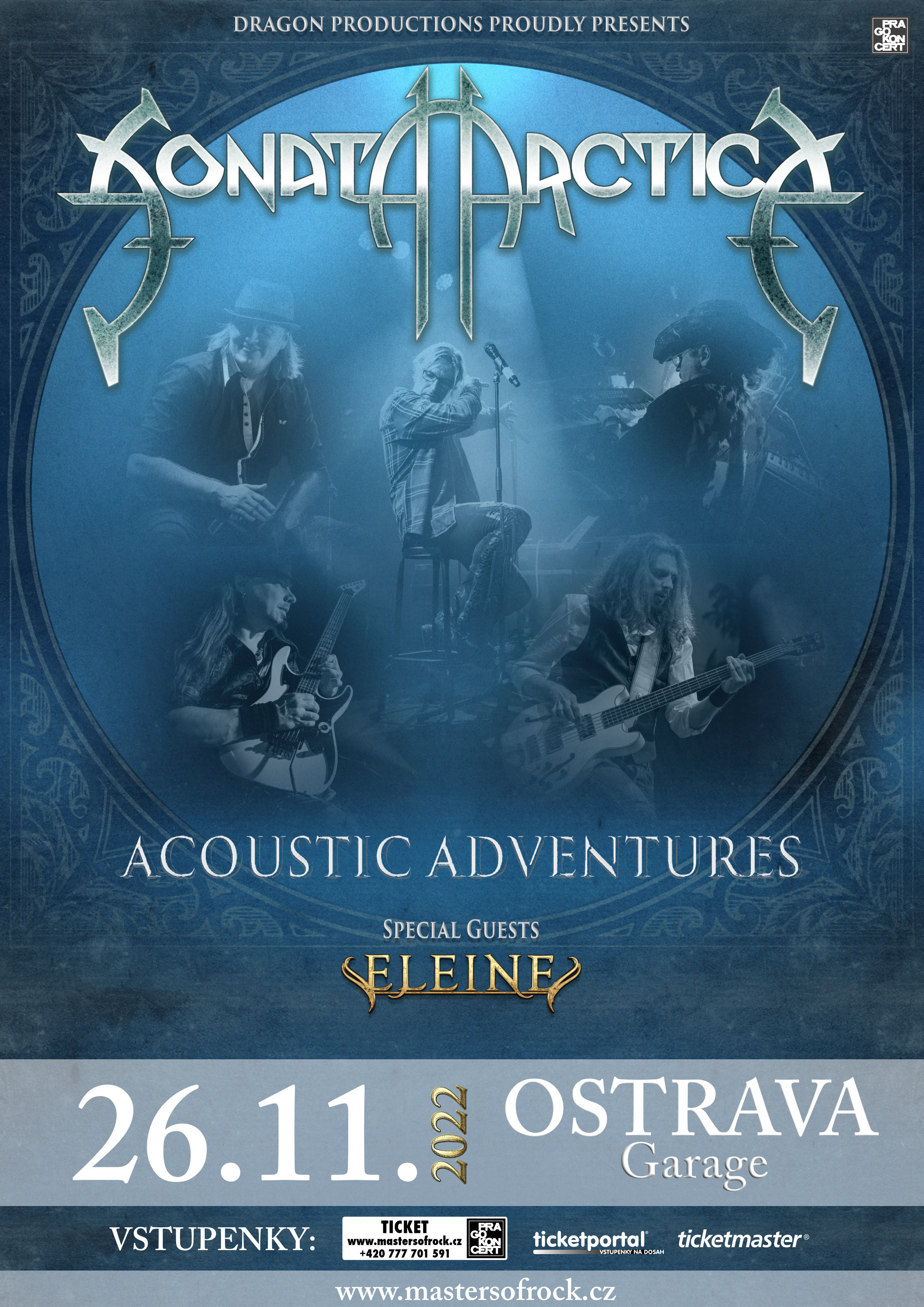 sonata arctica tour 2022 scaletta